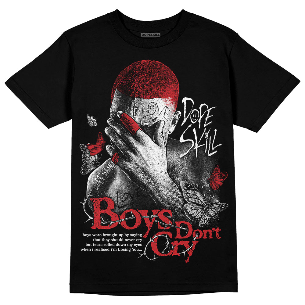 Red Taxi 12s DopeSkill T-Shirt Boys Don't Cry Graphic