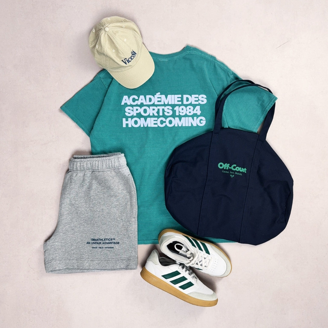 Vice 84 'Homecoming' Vintage Washed Tee - Green