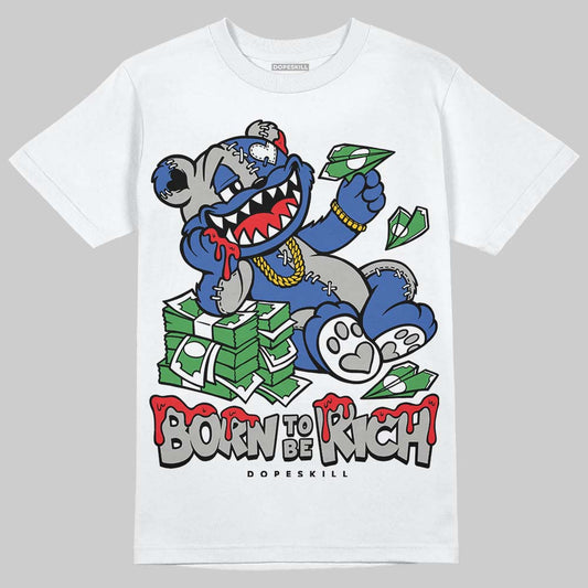 Lucky Shorts 3s DopeSkill T-Shirt Born To Be Rich Graphic