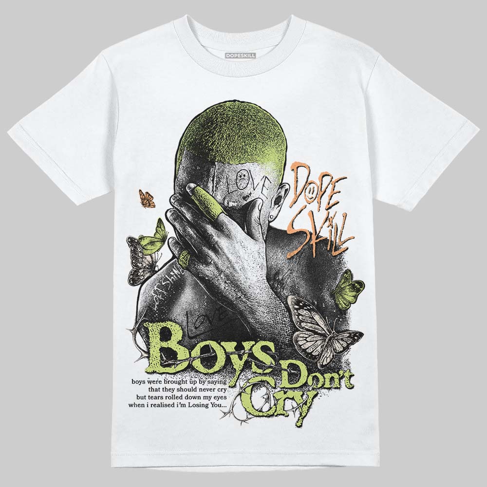 Luminous Green 5s DopeSkill T-Shirt Boys Don't Cry Graphic
