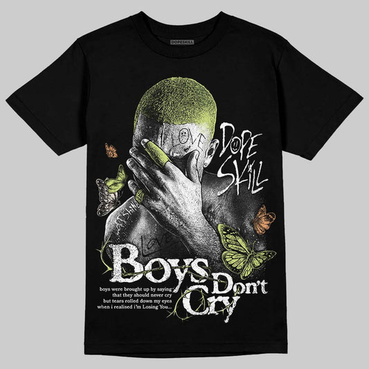 Luminous Green 5s DopeSkill T-Shirt Boys Don't Cry Graphic