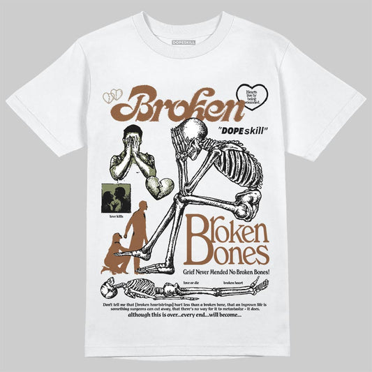 NB 2010 “Pecan” DopeSkill T-Shirt Broken Bones Graphic