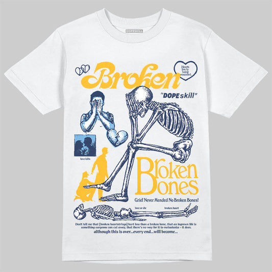 Retro Dunk From Above 4s DopeSkill T-Shirt Broken Bones Graphic