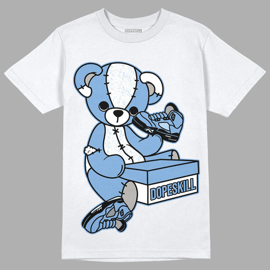 University Blue 5s DopeSkill T-Shirt Sneakerhead BEAR Graphic