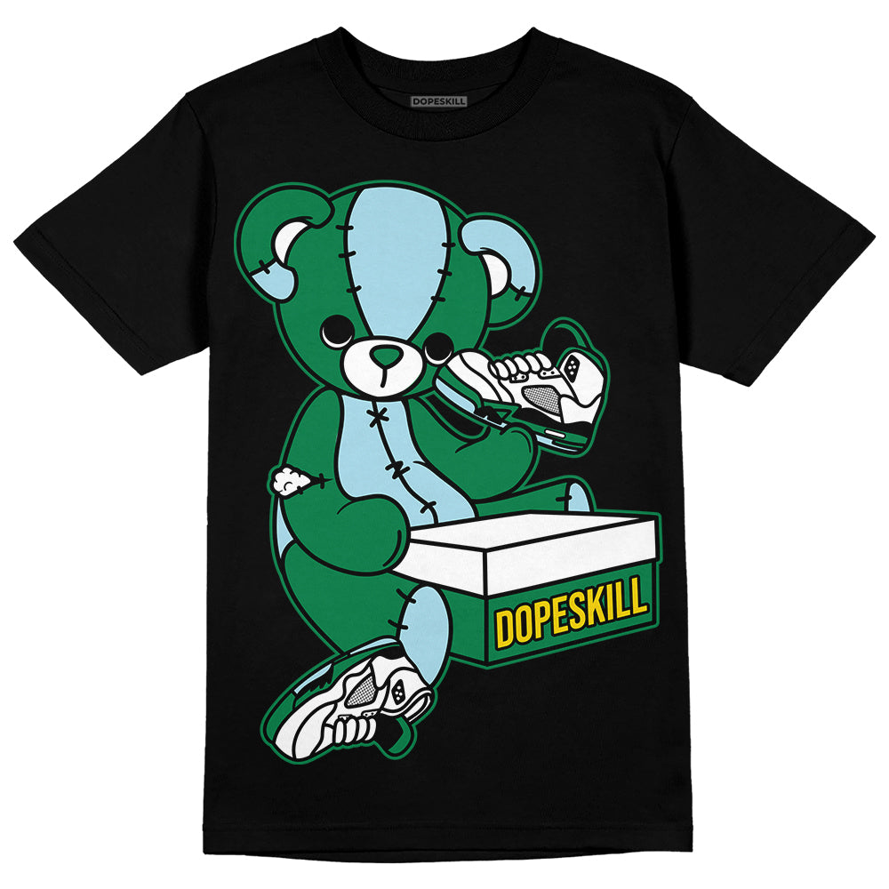 Lucky Green 5s DopeSkill T-Shirt Sneakerhead BEAR Graphic