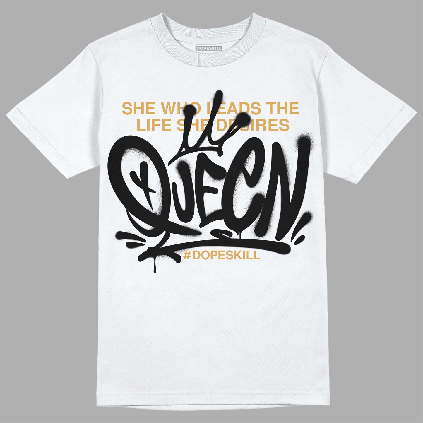 Gratitude 11s DopeSkill T-Shirt Queen Graphic