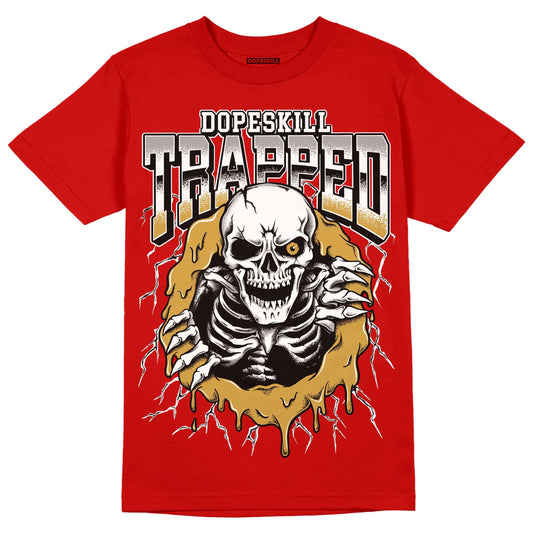 Red Collection DopeSkill Red T-shirt Trapped Halloween Graphic