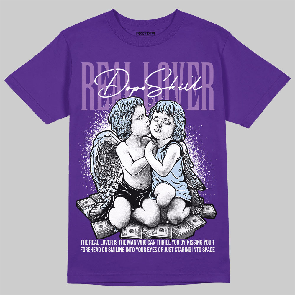 Grape 5s DopeSkill T-Shirt Real Lover Graphic
