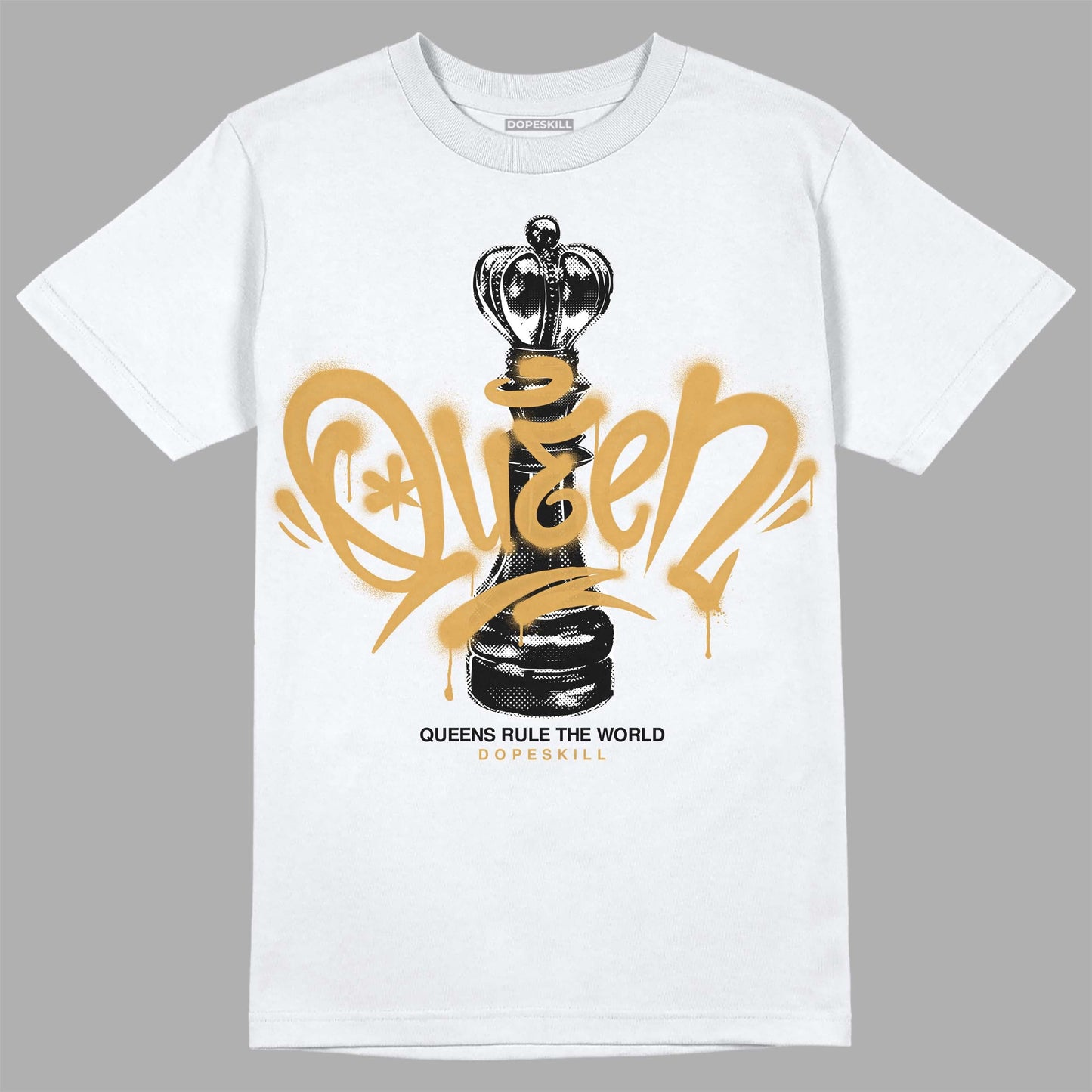 Gratitude 11s DopeSkill T-Shirt Queen Chess Graphic