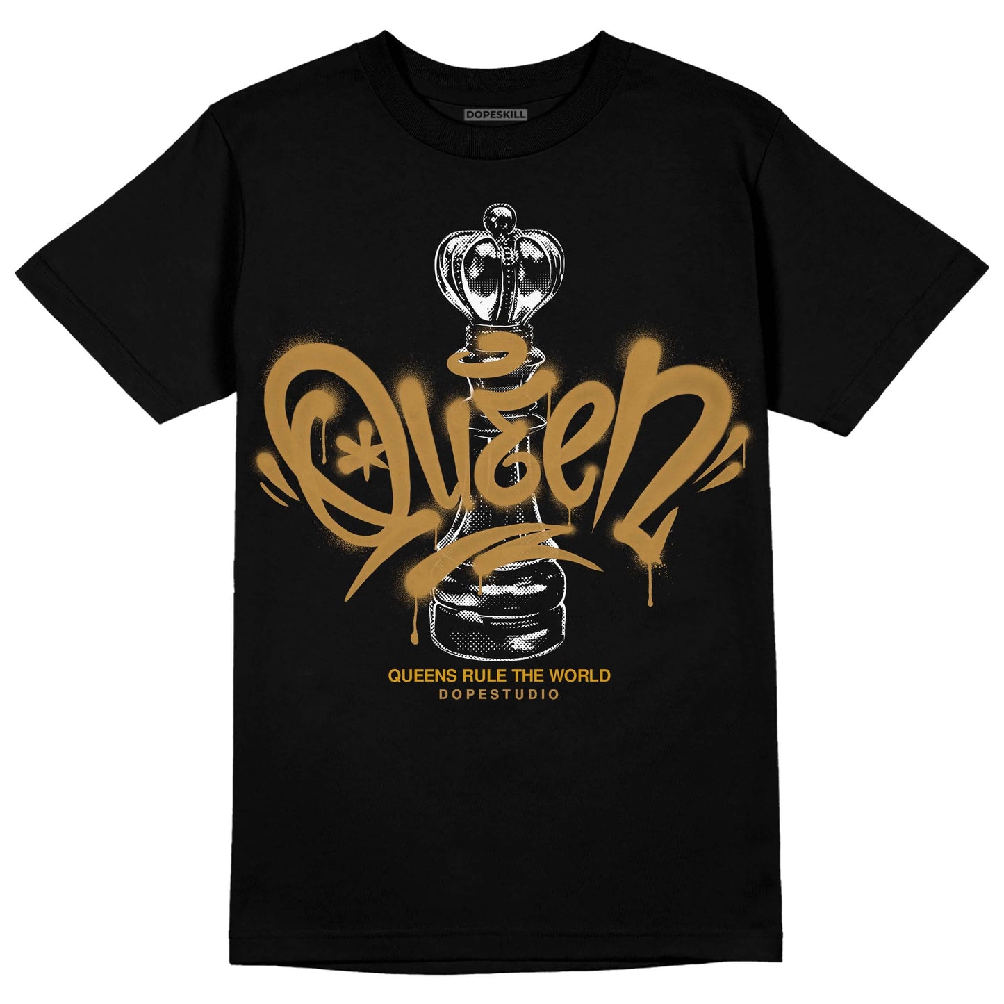 Wheat 13s DopeSkill T-Shirt Queen Chess Graphic