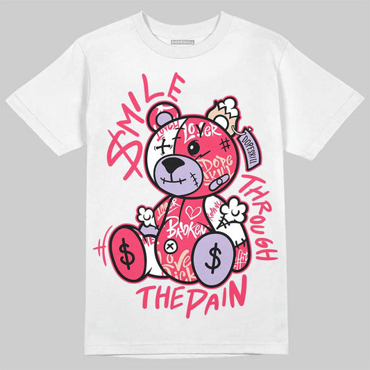 Peanut Butter Jelly 5s DopeSkill T-Shirt Smile Through The Pain Graphic