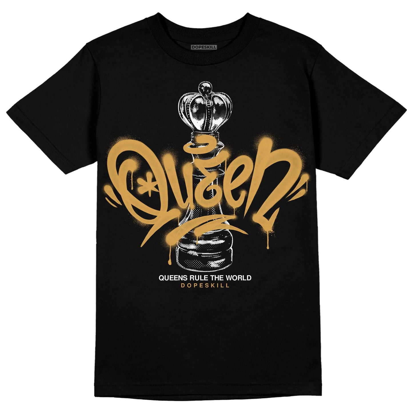 Gratitude 11s DopeSkill T-Shirt Queen Chess Graphic