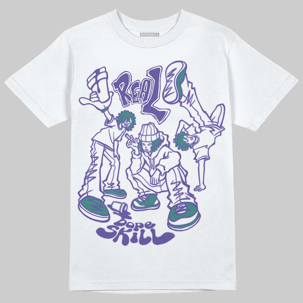 Grape 5s DopeSkill T-Shirt Real Y2K Players Graphic