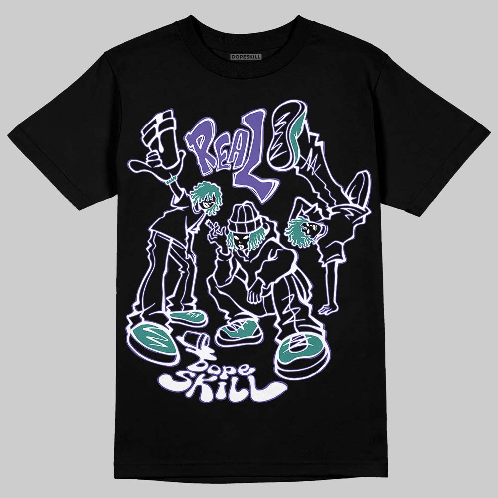 Grape 5s DopeSkill T-Shirt Real Y2K Players Graphic