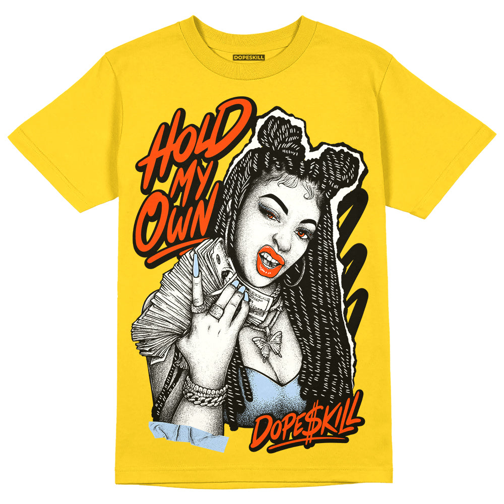 Yellow Ochre 6s DopeSkill Yellow T-shirt New H.M.O Graphic