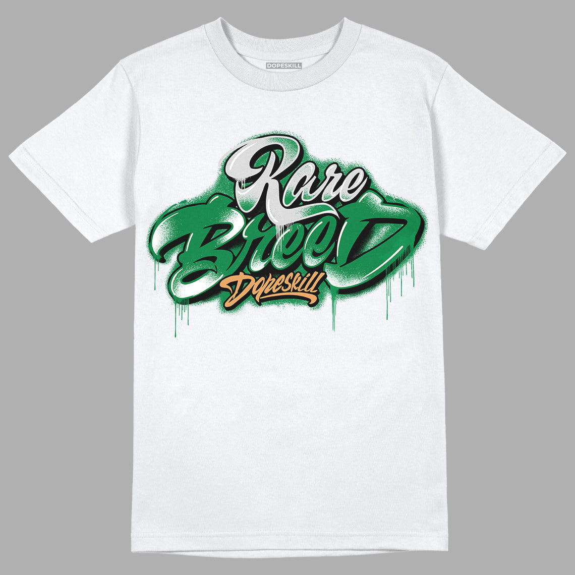 Pine Green 4s DopeSkill T-Shirt Rare Breed Type Graphic