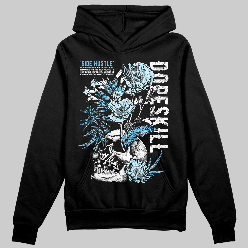 Legend Blue 11s DopeSkill Hoodie Sweatshirt Side Hustle Graphic