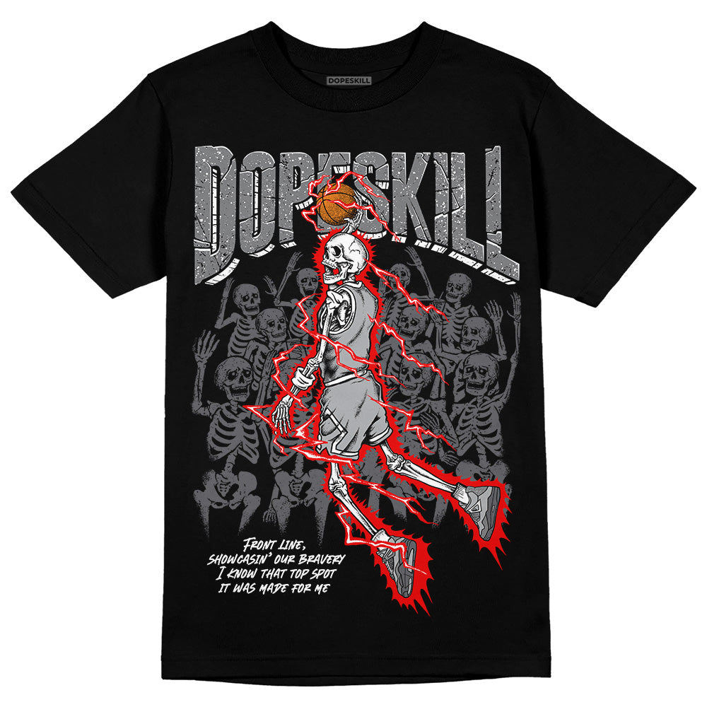 Wet Cement 4s DopeSkill T-Shirt Thunder Dunk Graphic