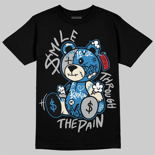 Rare Air 3s DopeSkill T-Shirt Smile Through The Pain Graphic