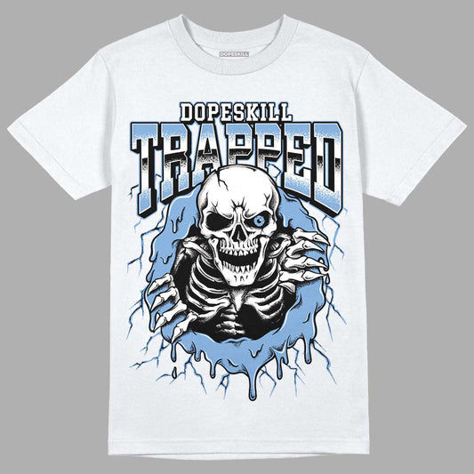University Blue 5s DopeSkill T-Shirt Trapped Halloween Graphic