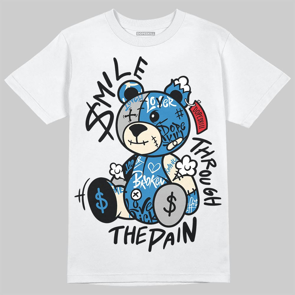 Rare Air 3s DopeSkill T-Shirt Smile Through The Pain Graphic