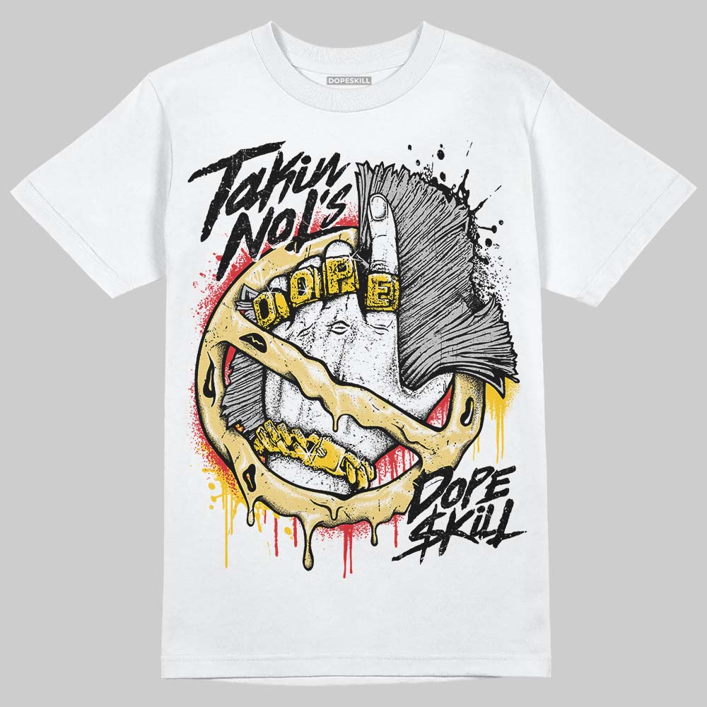 Quai 54 x Tour Yellow Black 1s DopeSkill T-Shirt Takin No L's Graphic