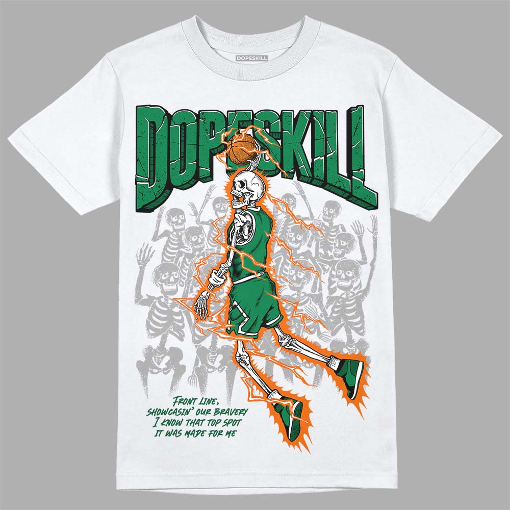 Green Collection DopeSkill T-Shirt Thunder Dunk Graphic
