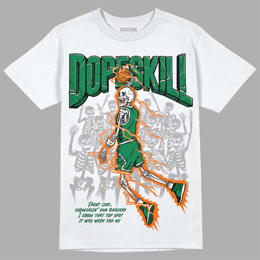 Green Collection DopeSkill T-Shirt Thunder Dunk Graphic