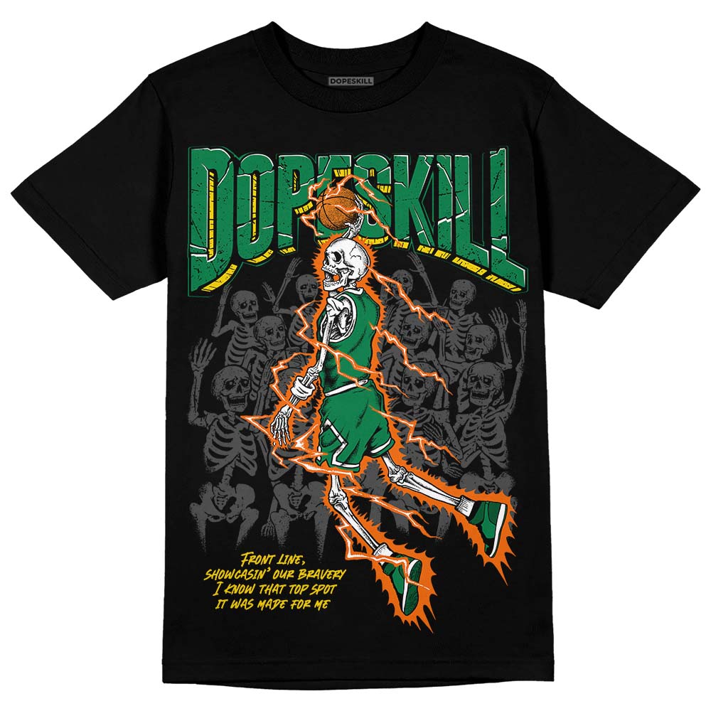 Green Collection DopeSkill T-Shirt Thunder Dunk Graphic