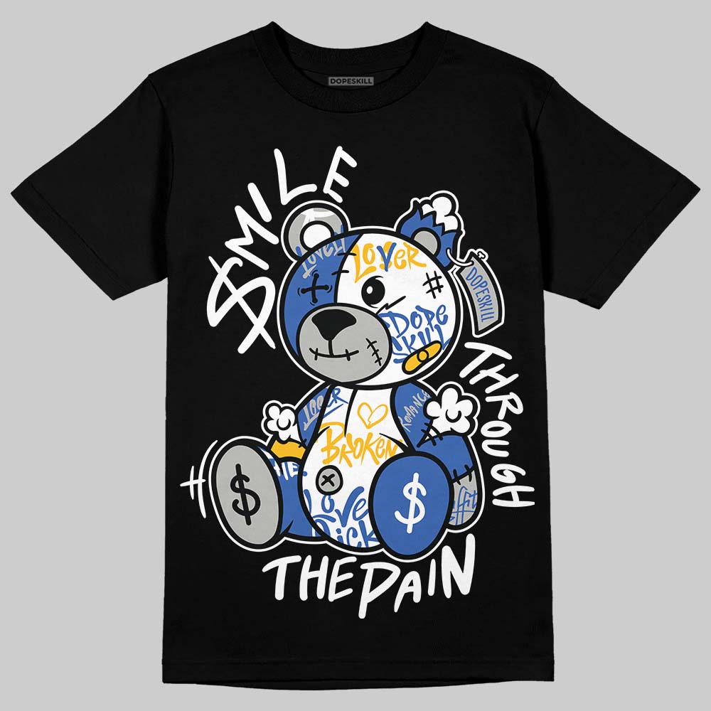 Lucky Shorts 3s DopeSkill T-Shirt Smile Through The Pain Graphic