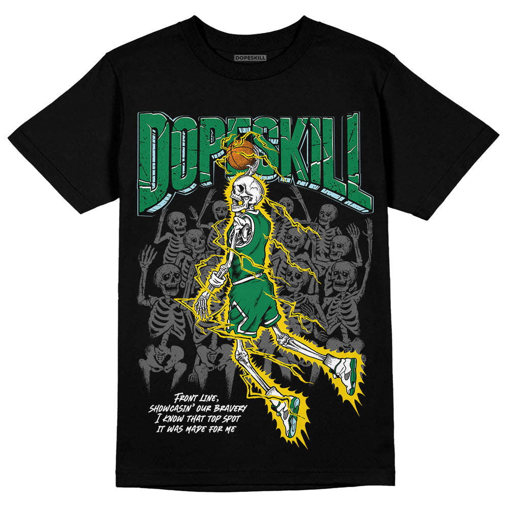 Lucky Green 5s DopeSkill T-Shirt Thunder Dunk Graphic