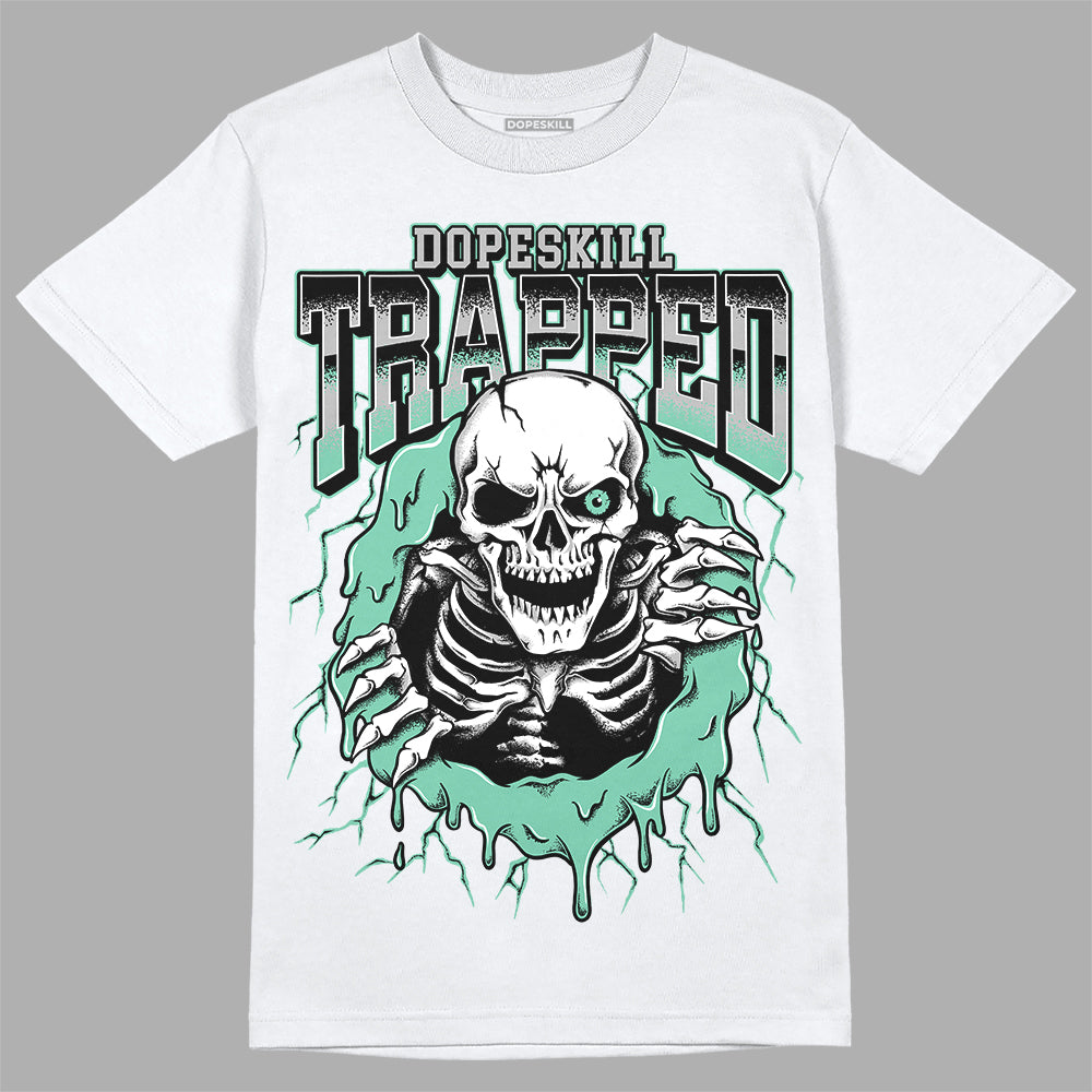 Green Glow 3s DopeSkill T-Shirt Trapped Halloween Graphic