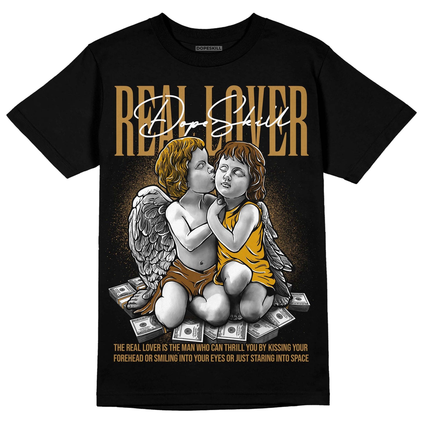 Wheat 13s DopeSkill T-Shirt Real Lover Graphic