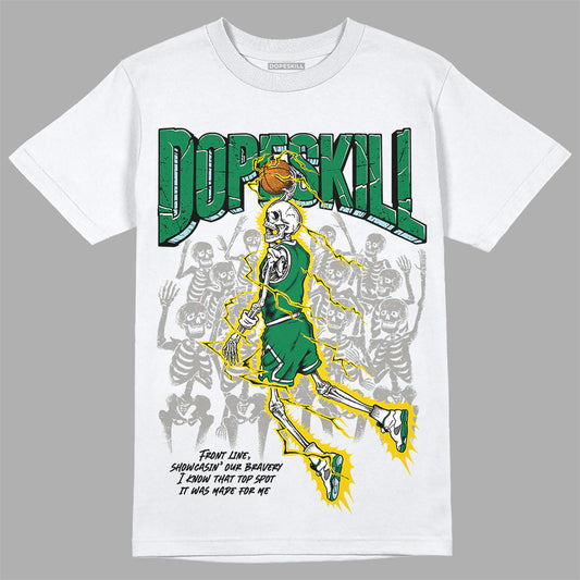 Lucky Green 5s DopeSkill T-Shirt Thunder Dunk Graphic