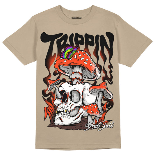 Latte 1s DopeSkill Medium Brown T-shirt Trippin Graphic