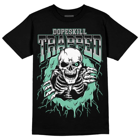 Green Glow 3s DopeSkill T-Shirt Trapped Halloween Graphic