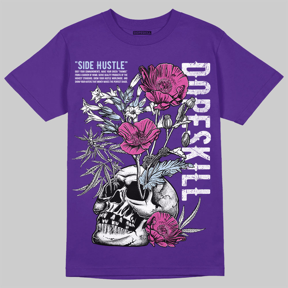 Grape 5s DopeSkill T-Shirt Side Hustle Graphic