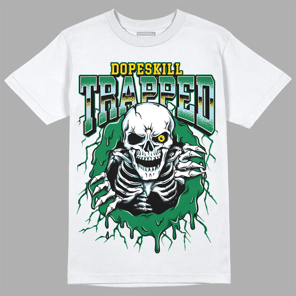 Lucky Green 5s DopeSkill T-Shirt Trapped Halloween Graphic