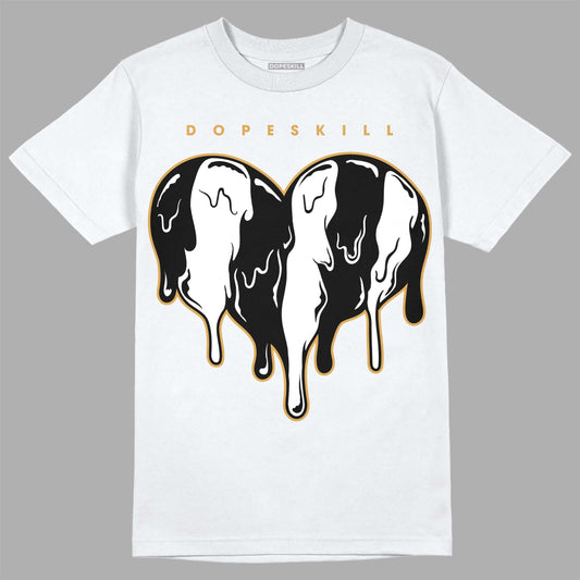 Gratitude 11s DopeSkill T-Shirt Slime Drip Heart Graphic