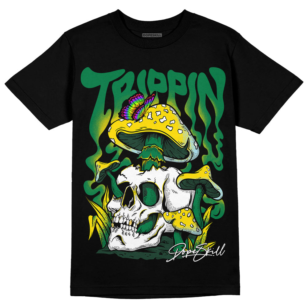 Lucky Green 5s DopeSkill T-Shirt Trippin Graphic