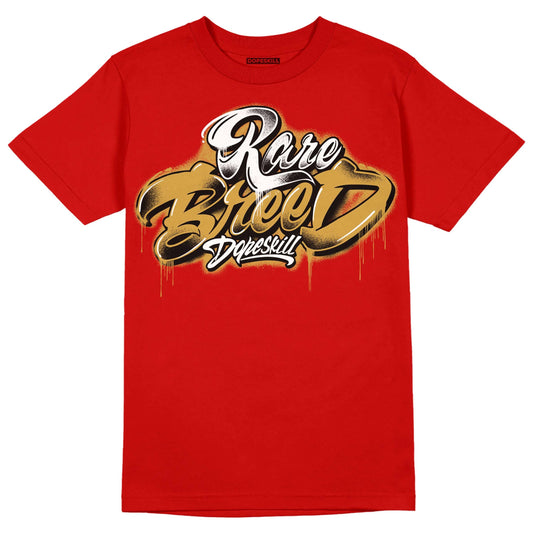 Red Collection DopeSkill Red T-shirt Rare Breed Type Graphic