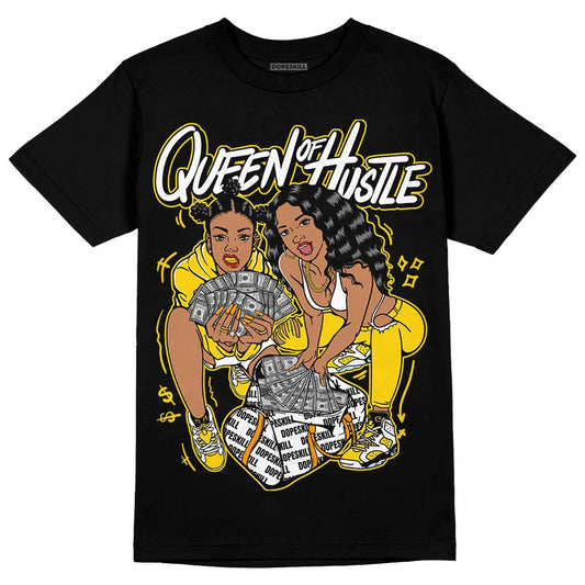 Yellow Ochre 6s DopeSkill T-Shirt Queen Of Hustle Graphic