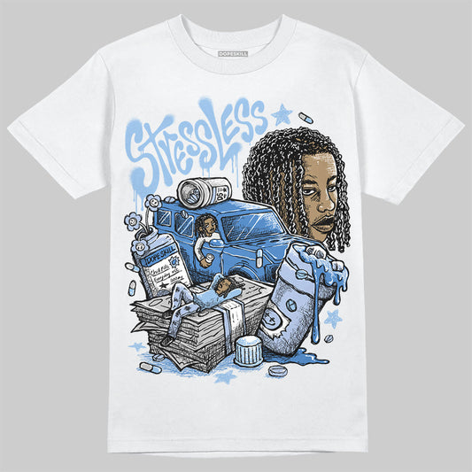 Women's Runner Sneaker Light Blue DopeSkill T-Shirt Stressless Graphic
