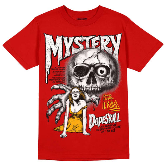 Red Collection DopeSkill Red T-shirt Mystery Ghostly Grasp Graphic