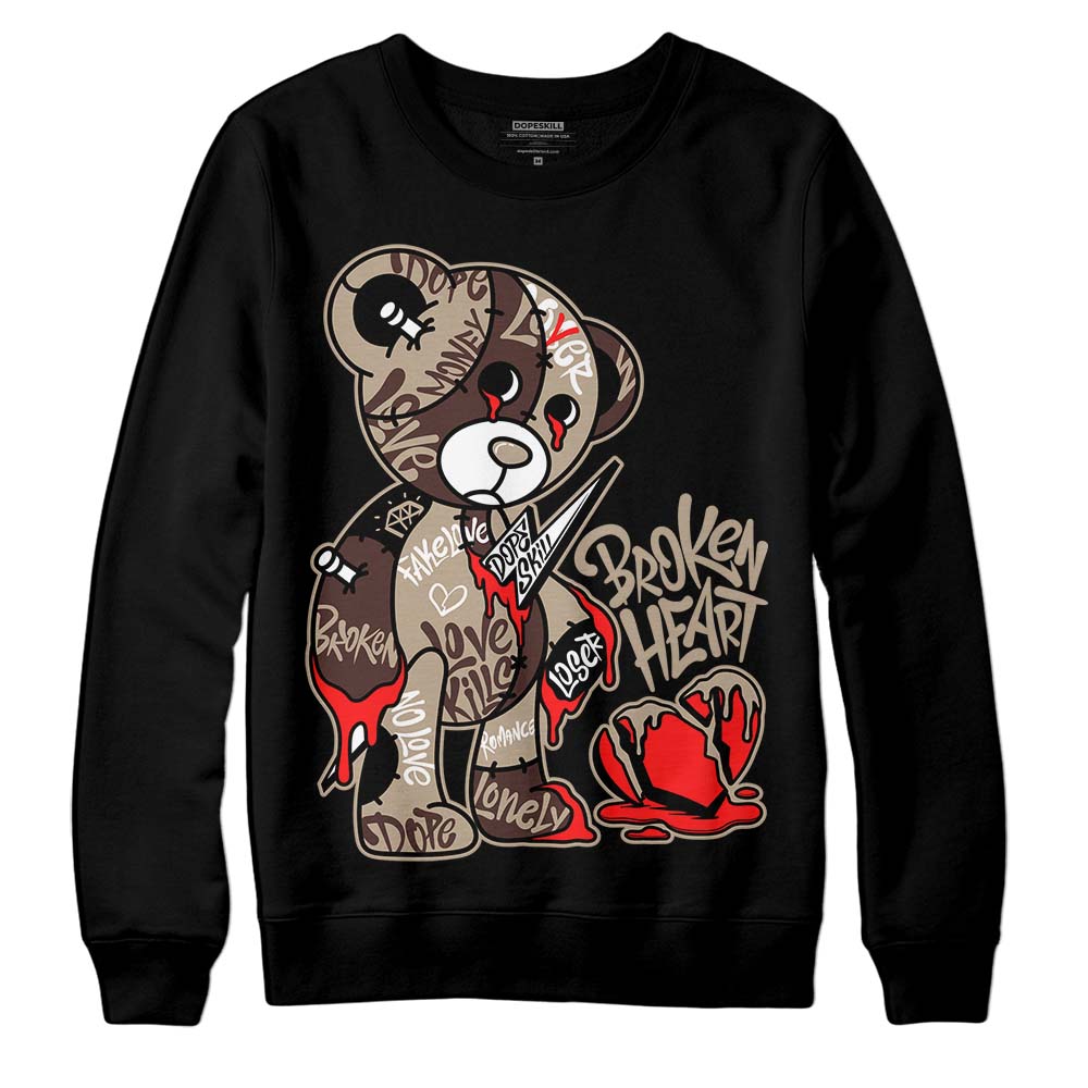 Latte 1s DopeSkill Sweatshirt Broken Heart Graphic