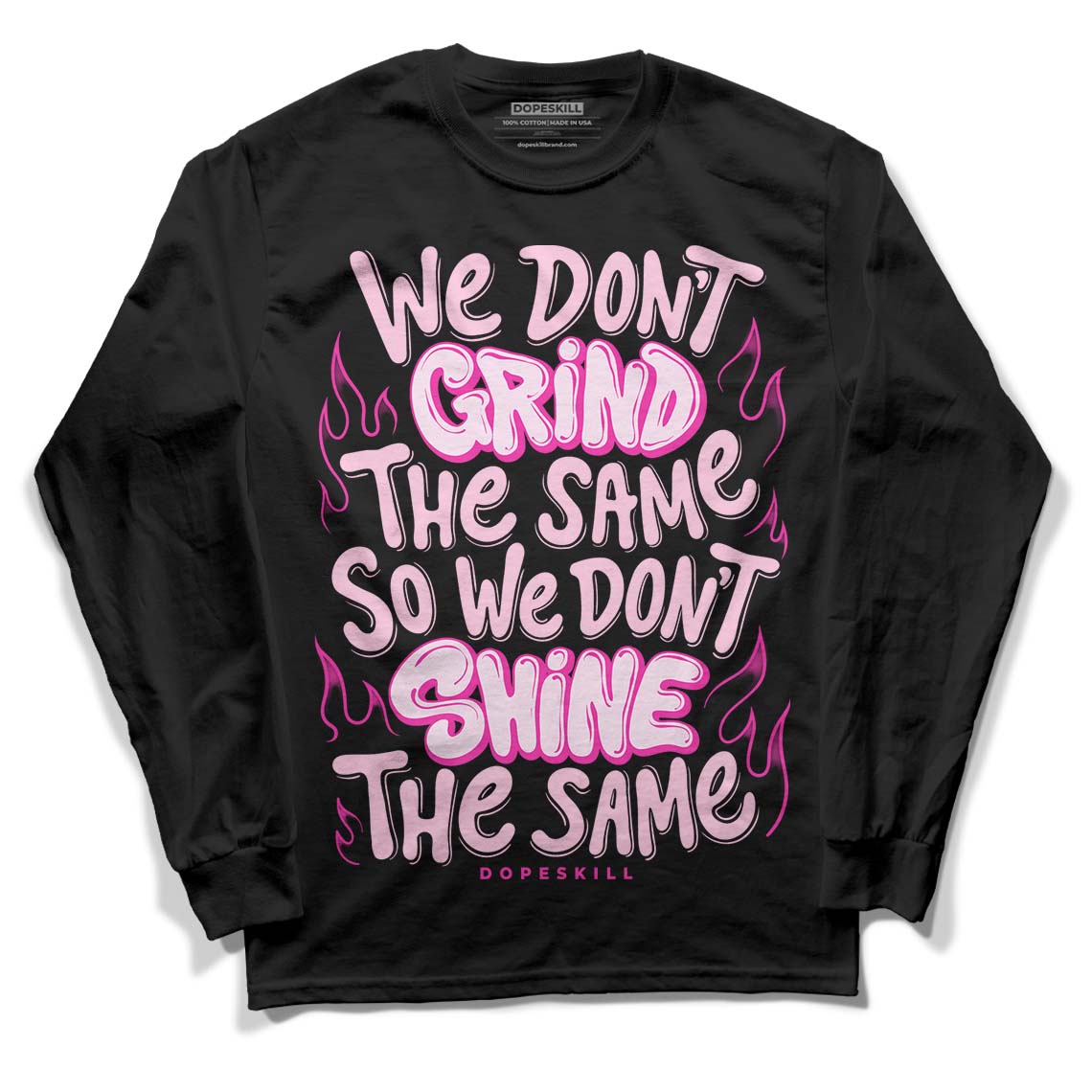 Triple Pink Dunk Low DopeSkill Long Sleeve T-Shirt Grind Shine Graphic