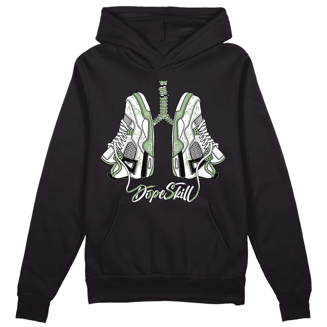 Seafoam 4s DopeSkill Hoodie Sweatshirt Breathe Graphic