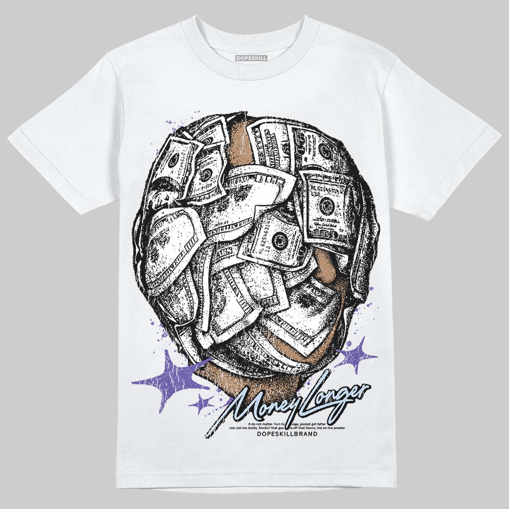 Grape 5s DopeSkill T-Shirt Money Longer Graphic