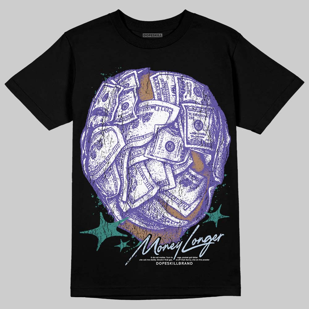 Grape 5s DopeSkill T-Shirt Money Longer Graphic