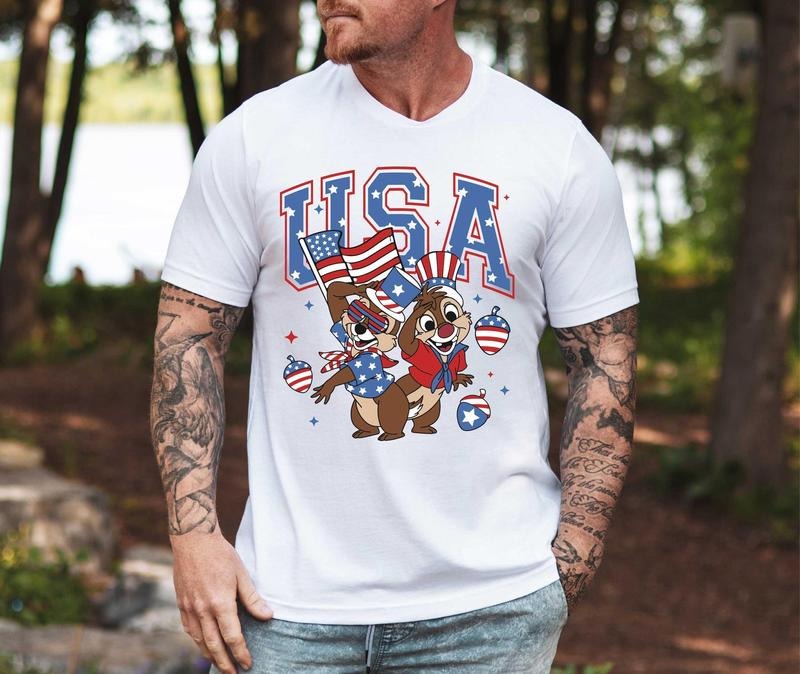 4th Of July Tshirt Sweatshirt, Independence Day Shirt, July Forth Shirt, Mouse Matching Family Shirt Hoodie